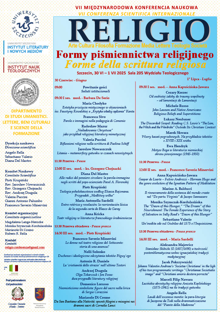Zapraszamy na szóstą edycję międzynarodowej konferencji Religio