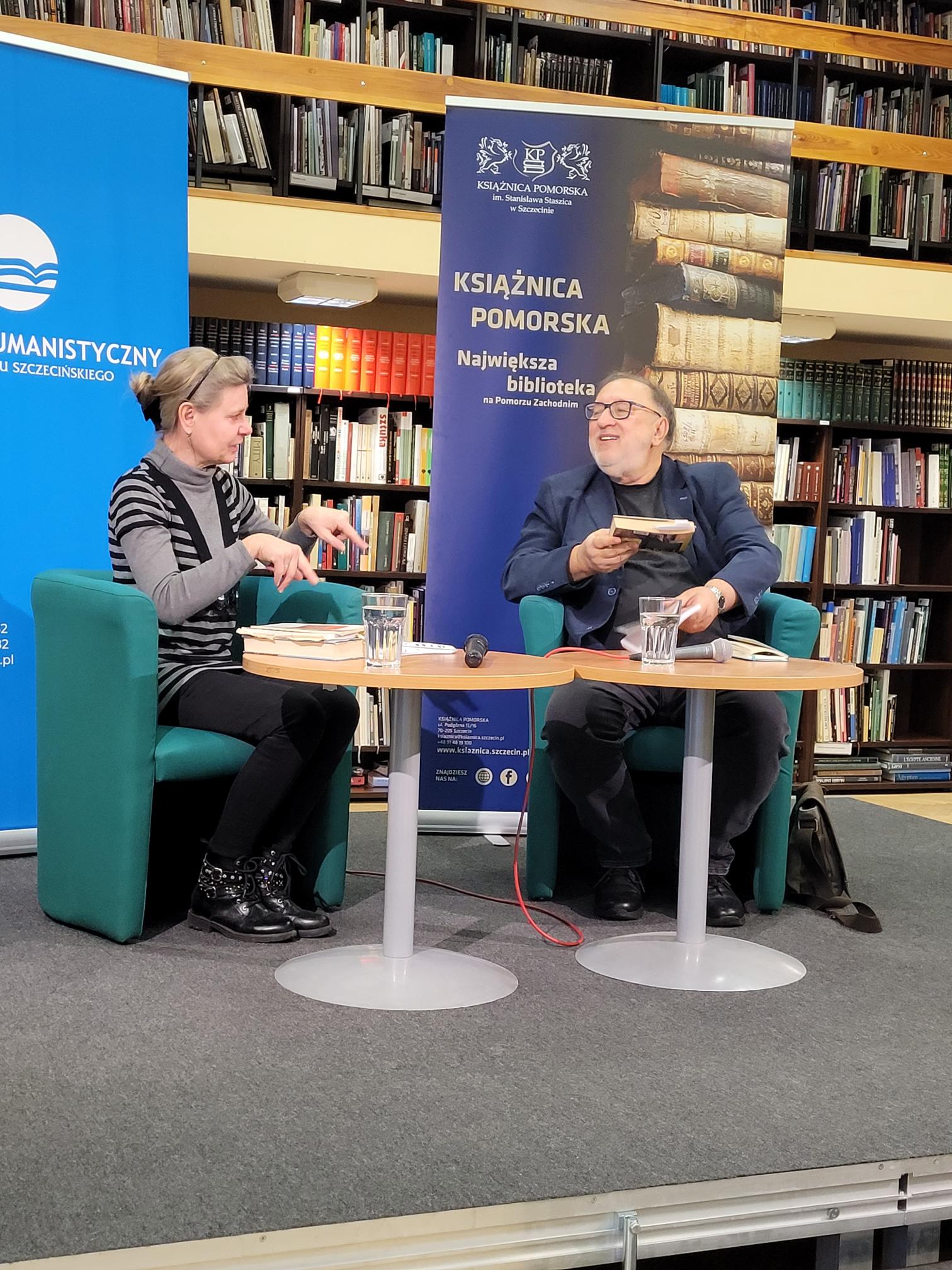 Zapis wideo spotkania z Arturem Danielem Liskowackim