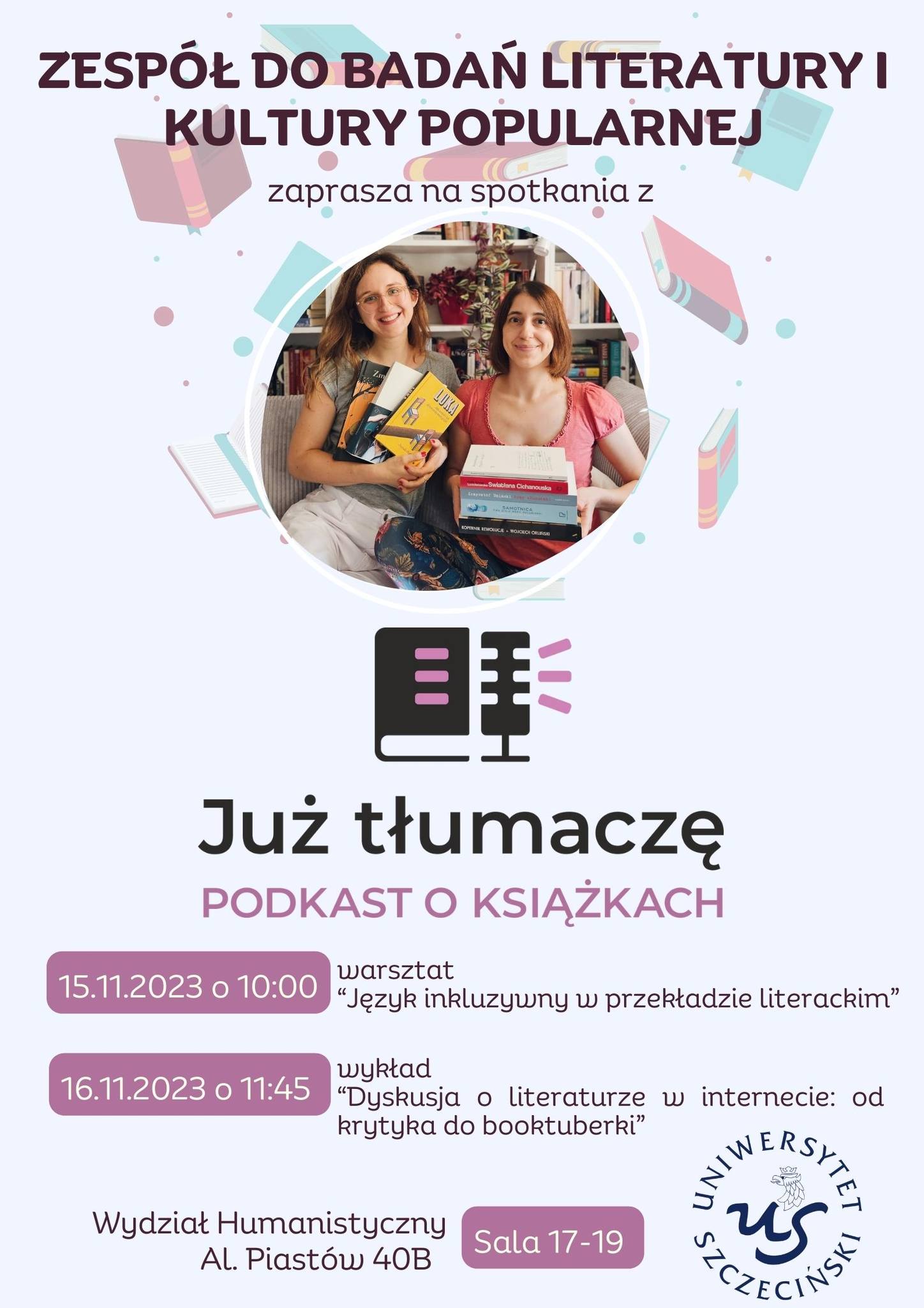 Podkast „Już Tłumaczę” w Instytucie Literatury i Nowych Mediów