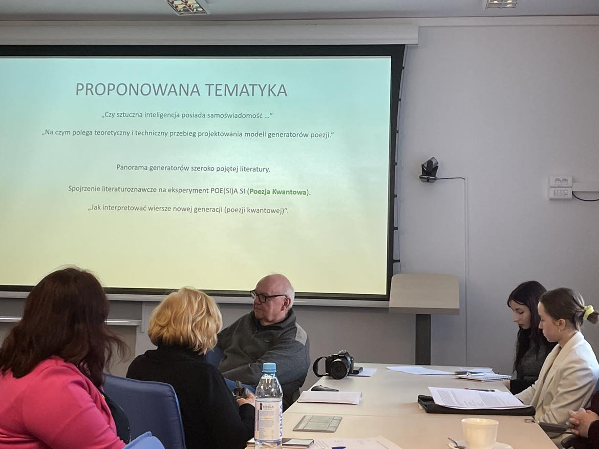Naukowe spotkanie studentów naszego Instytutu i naukowców z ZUT