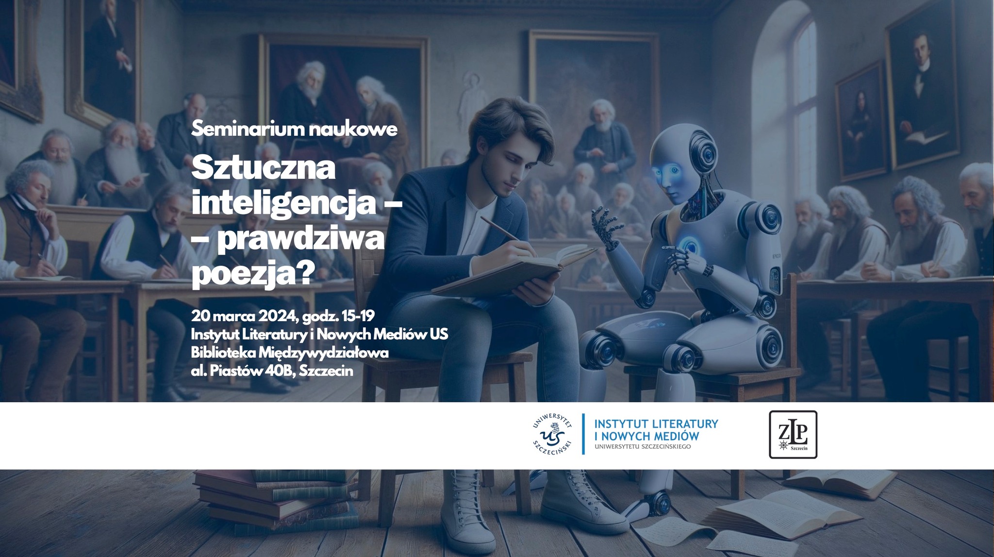 Zapraszamy na seminarium naukowe „Sztuczna inteligencja – prawdziwa poezja”