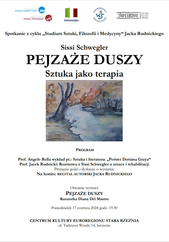 Wykład dr. hab. Angelo Relli, prof US pt. „Sztuka i literatura: Portret Doriana Graya”