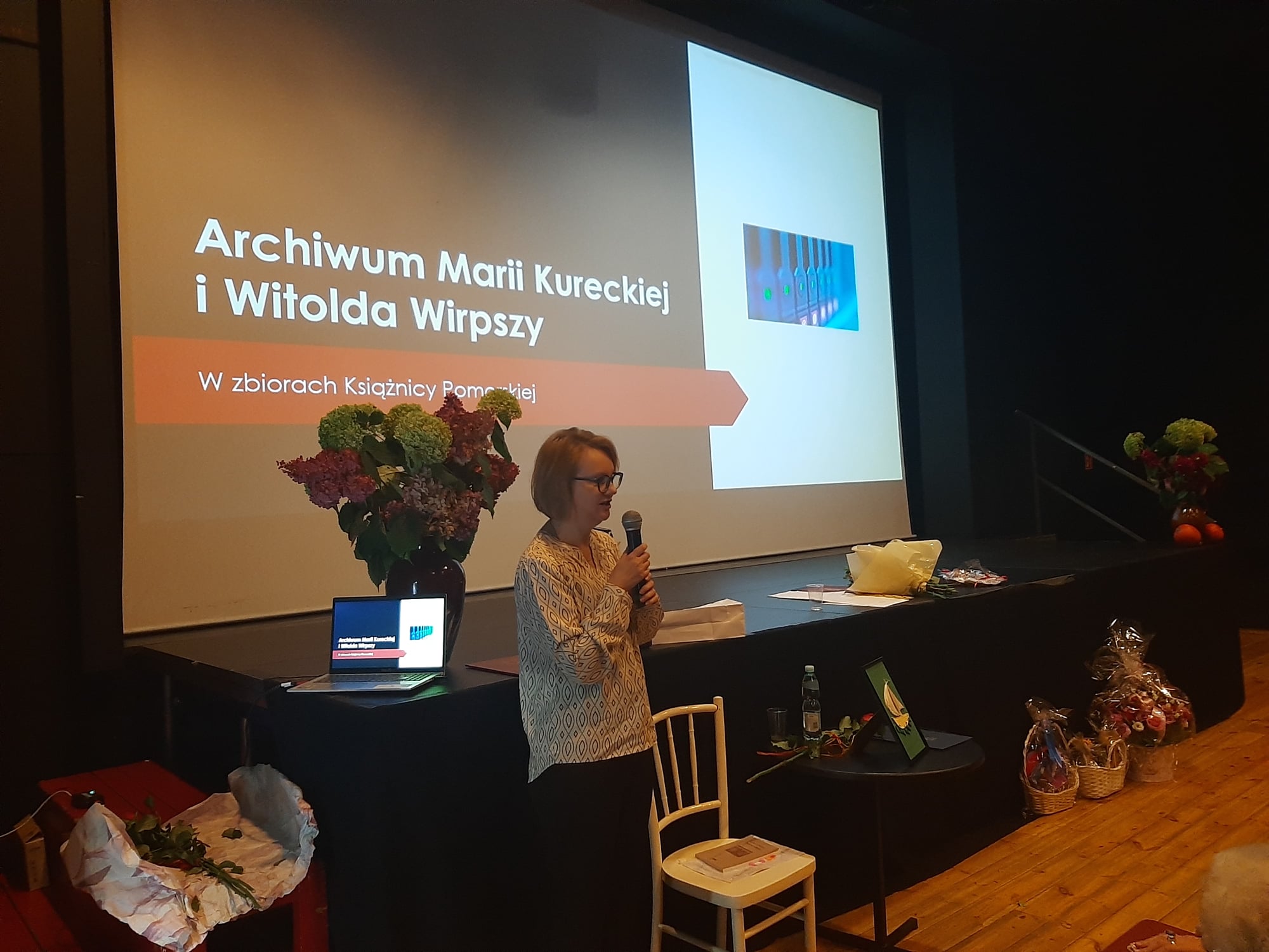 Prof. Tatiana Czerska z wykładem inauguracyjnym w Gryfińskim Uniwersytecie Trzeciego Wieku