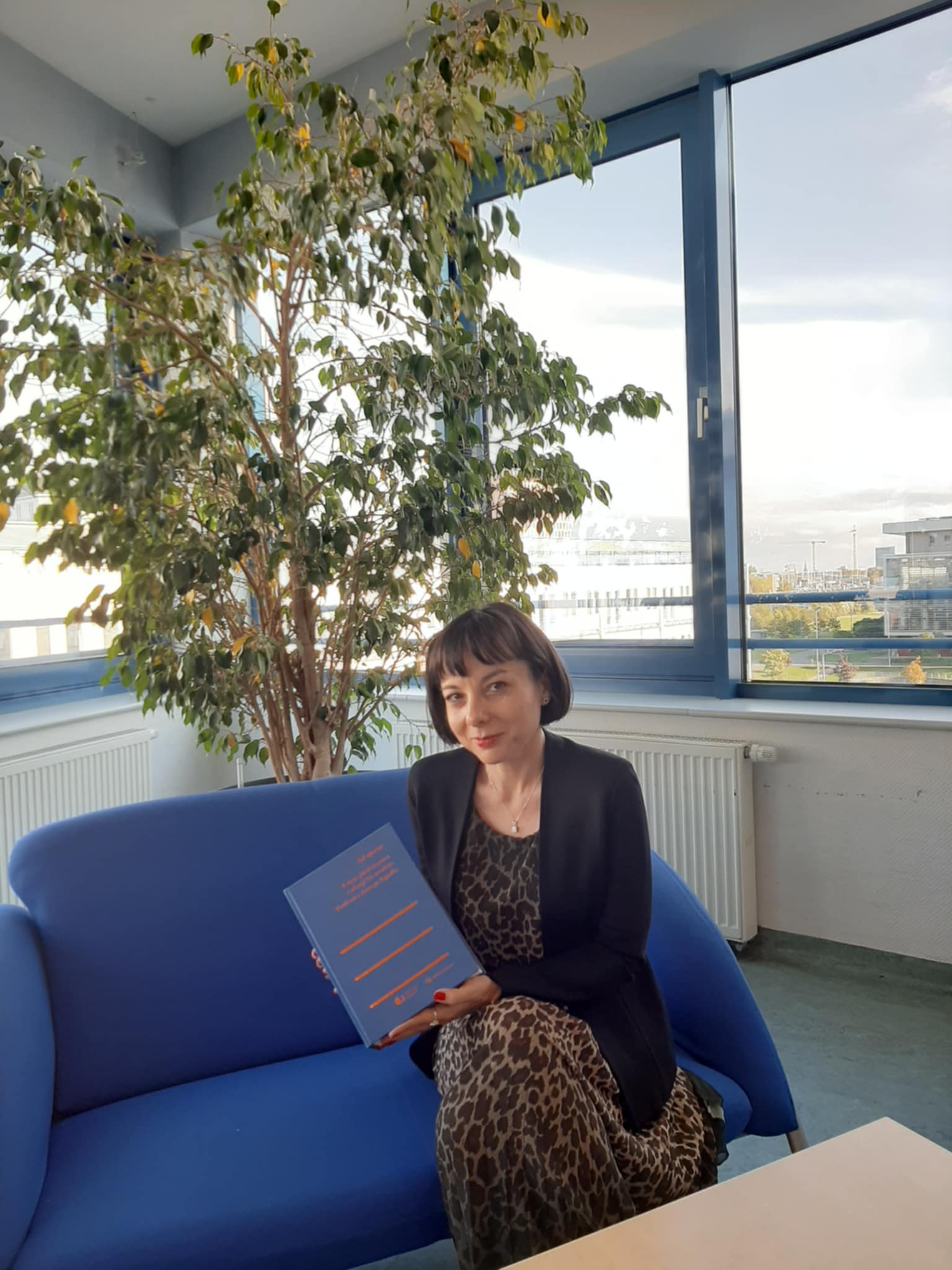Dr hab. Katarzyna Jaworska na obchodach jubileuszu 70. urodzin Profesora Jerzego Zajadlo