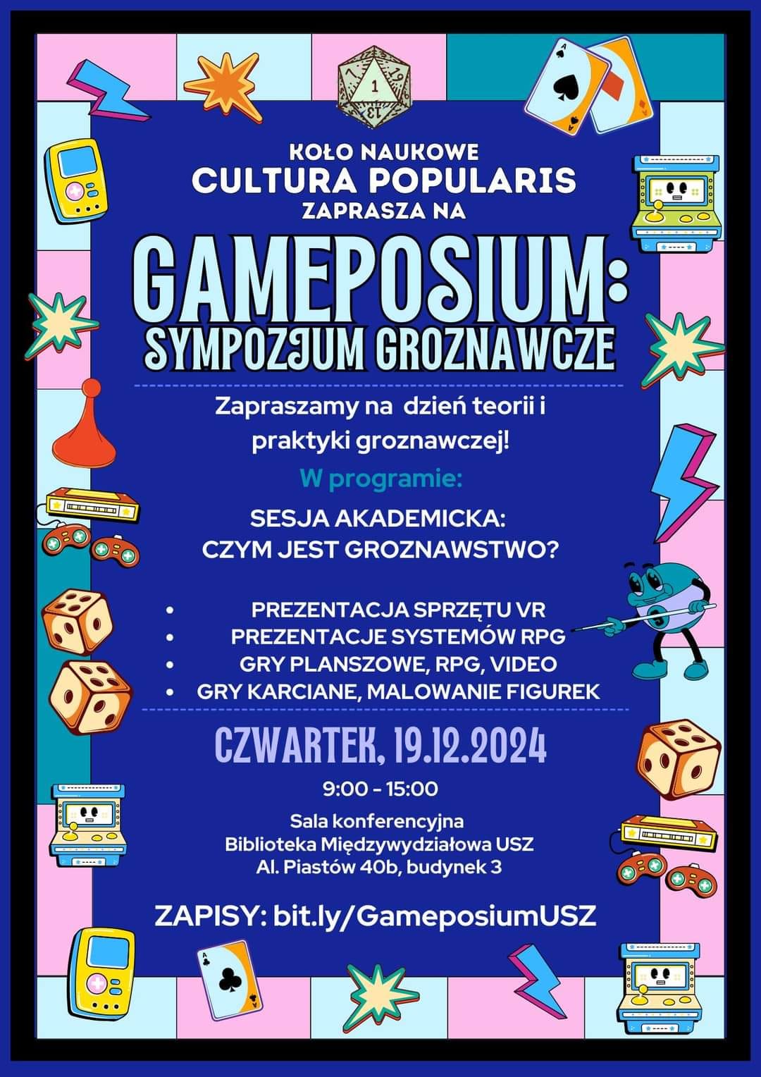 Zapraszamy na GAMEPOSIUM: Sympozjum groznawcze