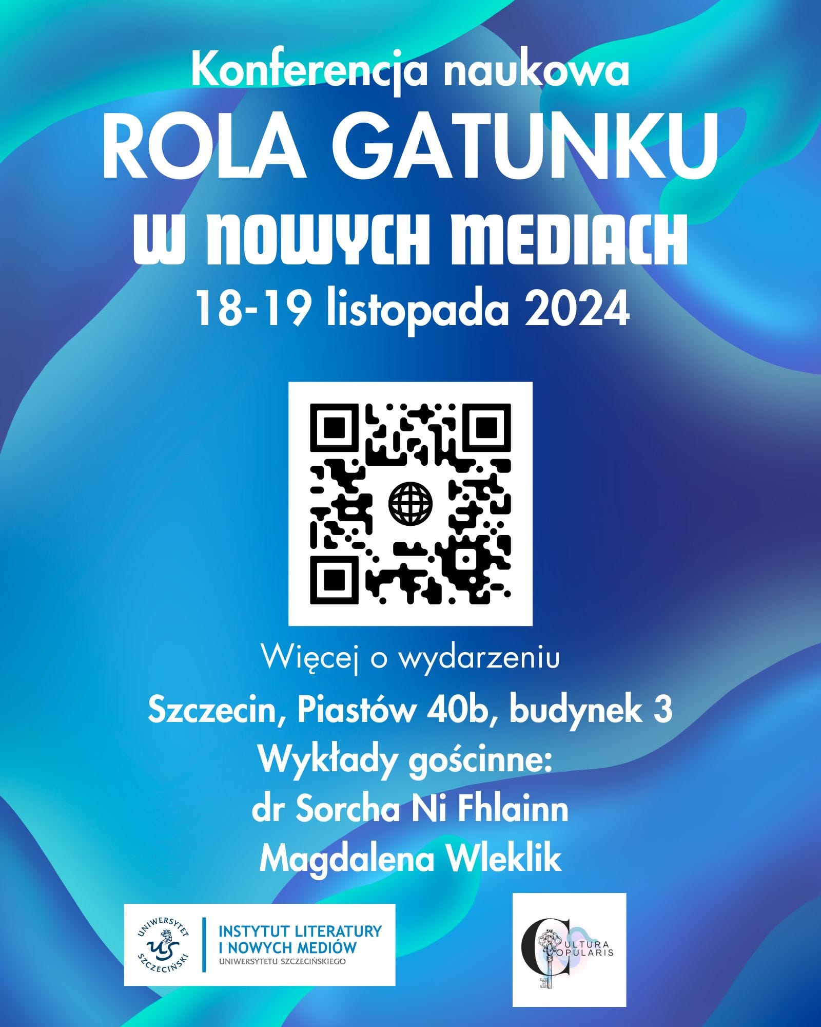 Zapraszamy na naukową konferencję studencką “Rola gatunku w nowych mediach”.