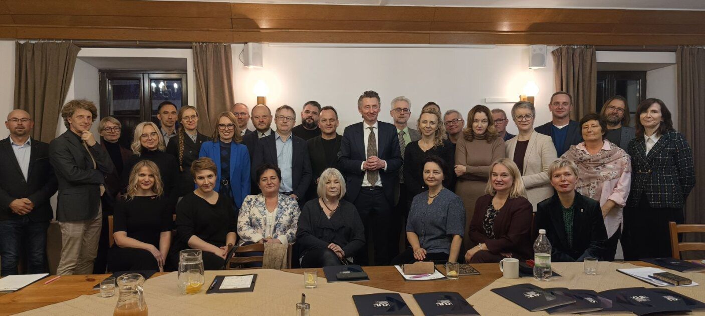 Dr hab. Piotr Krupiński, prof. US, dyrektor Instytutu Literatury i Nowych Mediów, reprezentował Uniwersytet Szczeciński podczas Konferencji Polonistyk Uniwersyteckich
