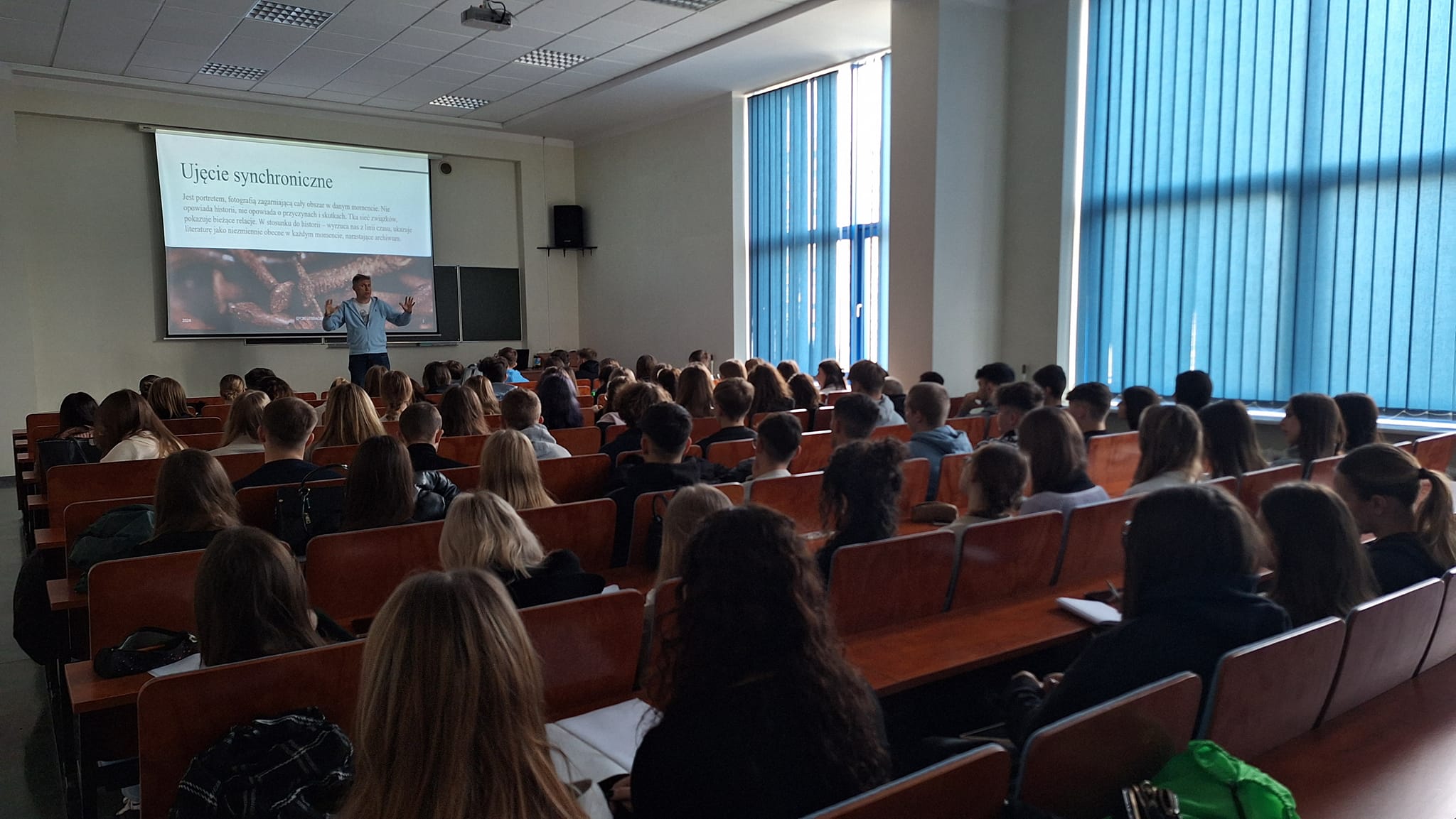 Dr Jędrzej Wijas z wykładem o epokach literackich