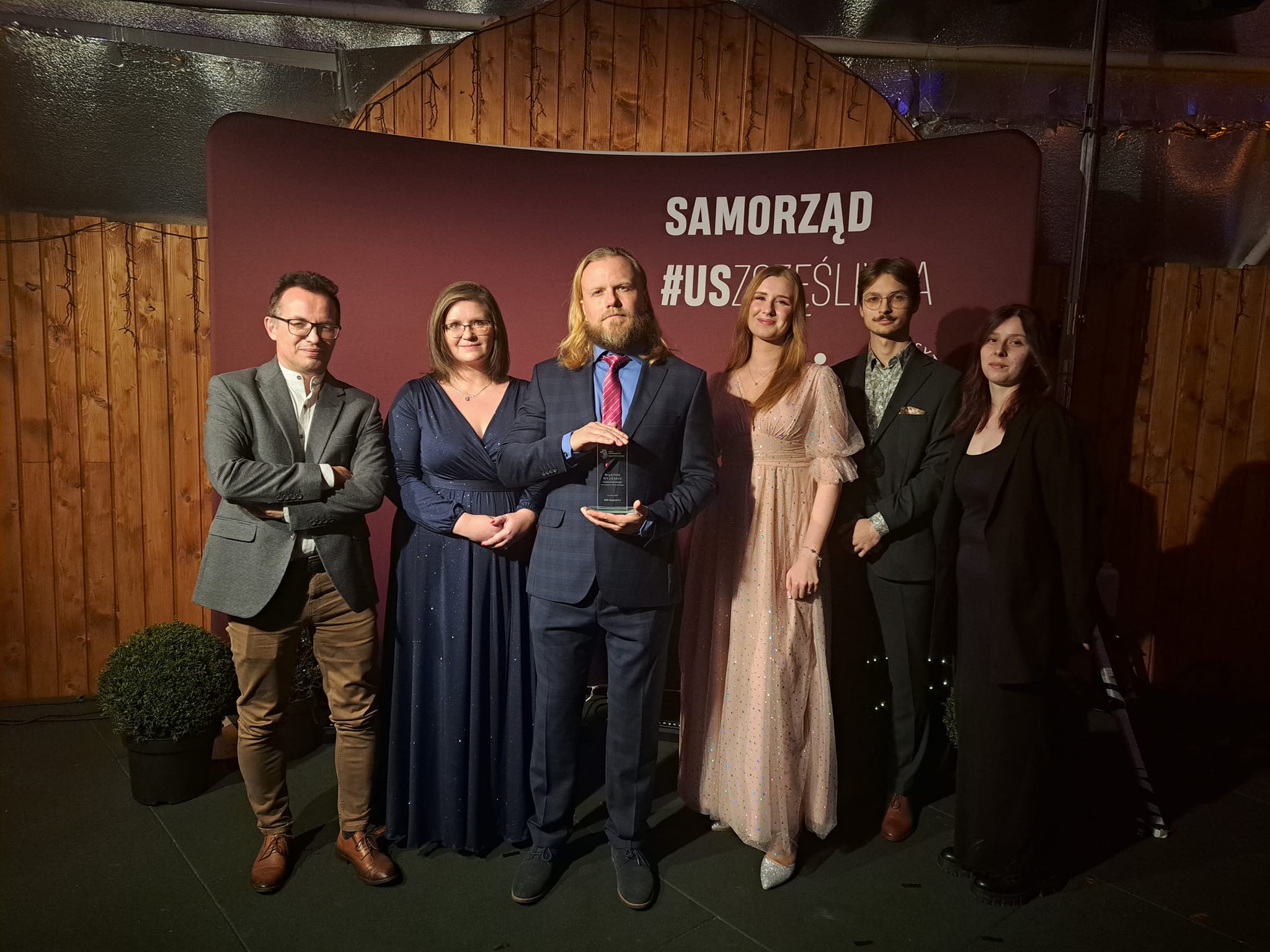 Dr Łukasz Muniowski wybrany Mentorem Wydziału Humanistycznego