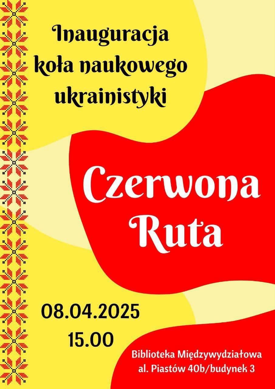 Zapraszamy na pierwsze spotkanie Koła Naukowego Ukrainistyki