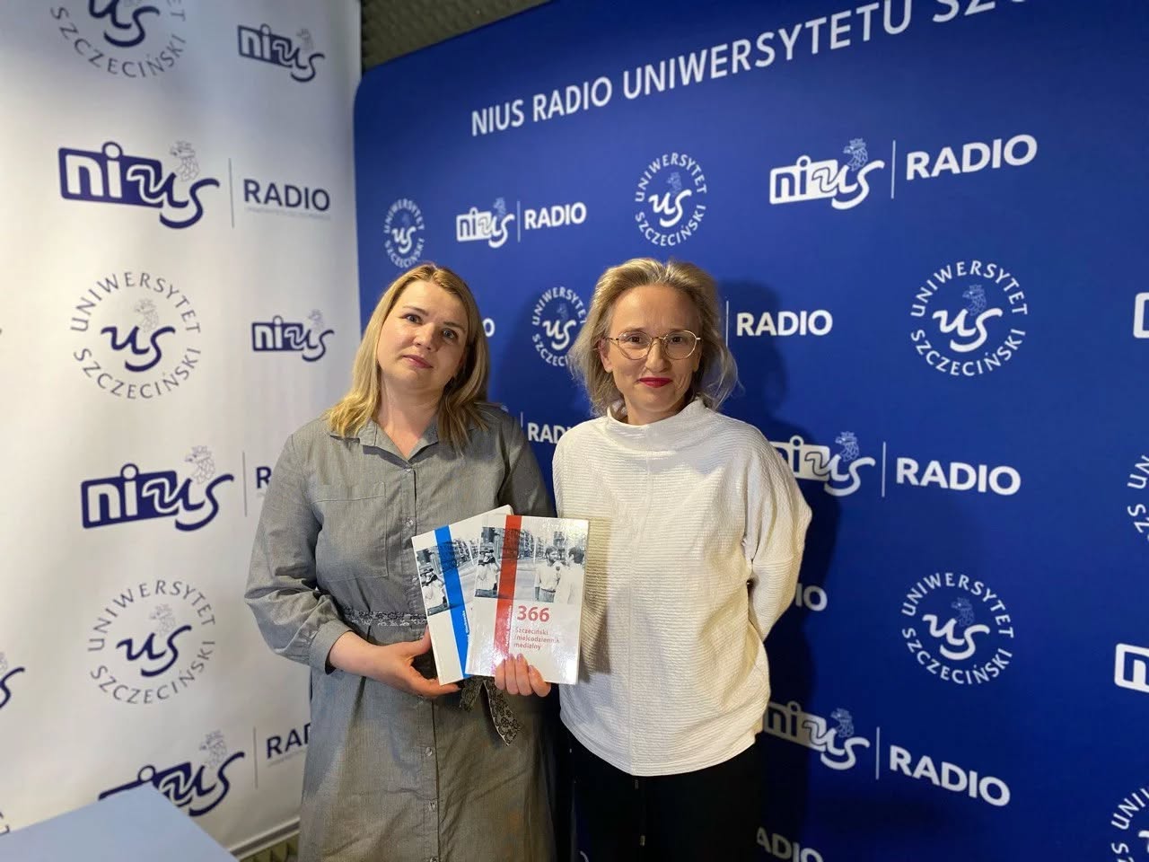 Rozmowa z prof. Pauliną Olechowską w NiUS Radio Uniwersytetu Szczecińskiego