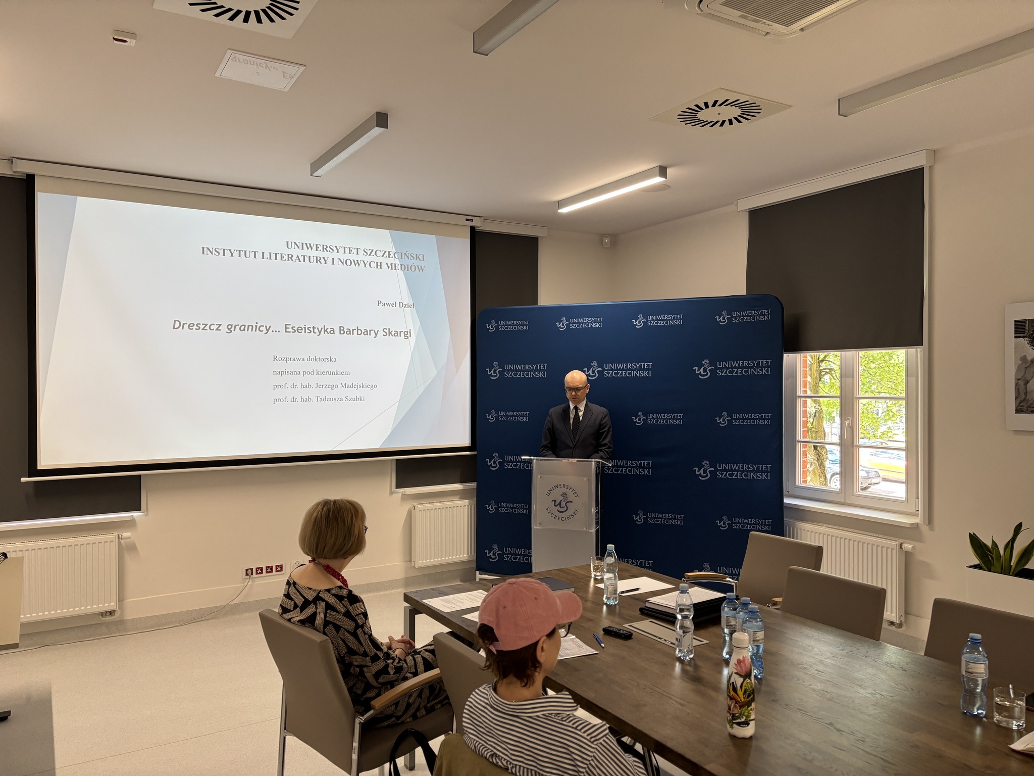 Obrona pracy doktorskiej mgr. Pawła Dziela