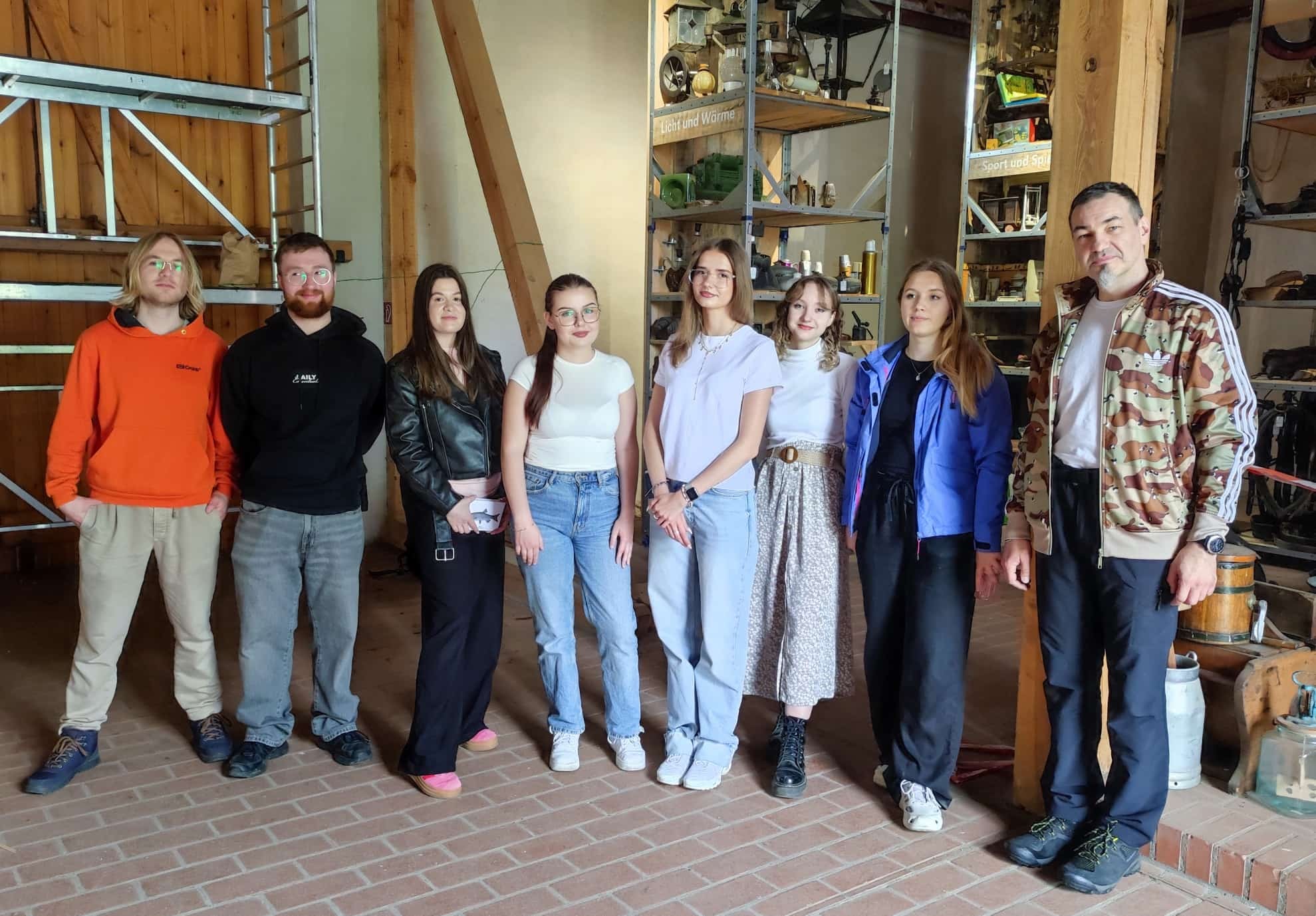 Projekt naukowo-dydaktyczny w „Anlegen bitte” w Oderbruch Museum Altranft
