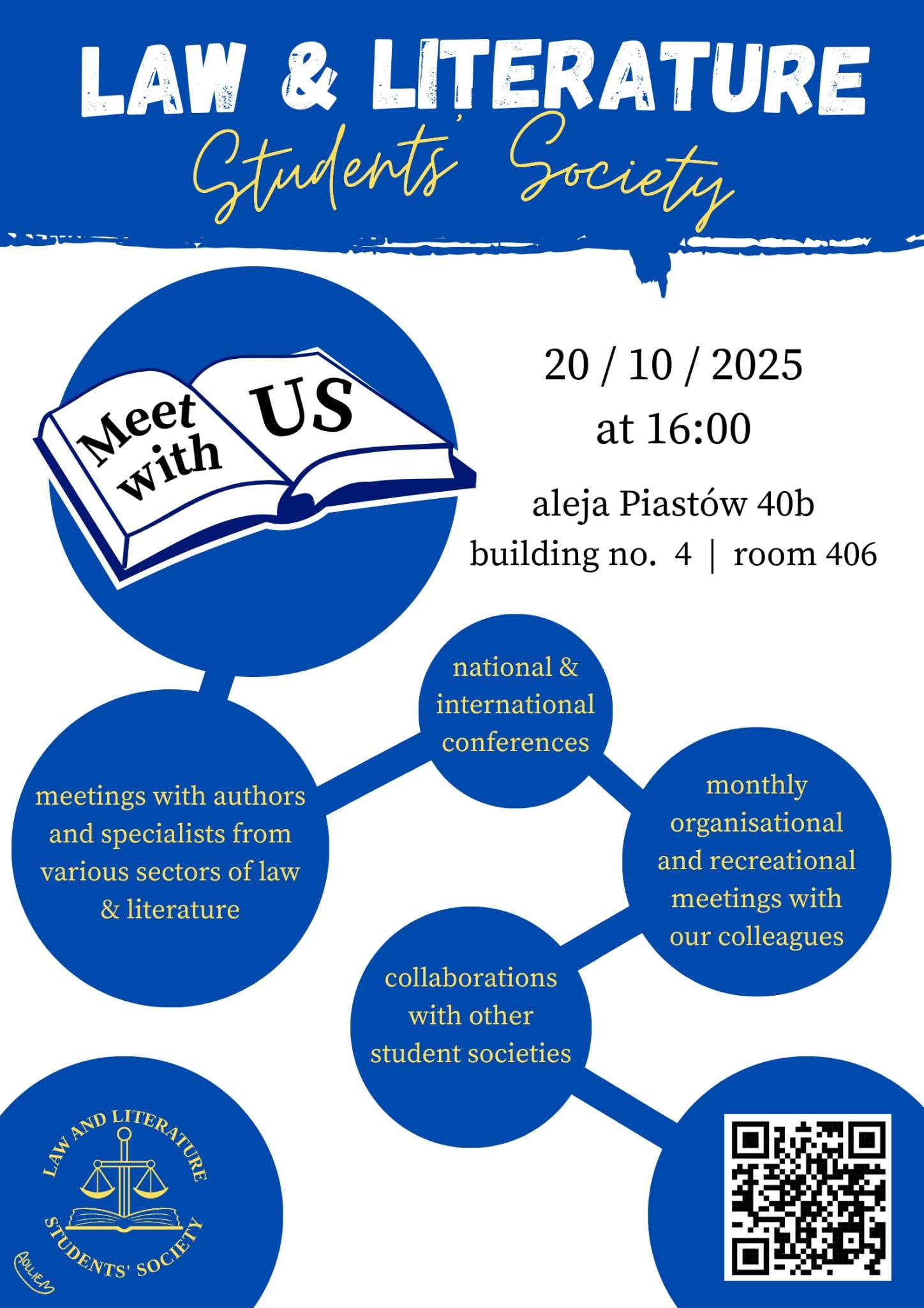 Koło Naukowe „Law and Literature” zaprasza na spotkanie organizacyjne