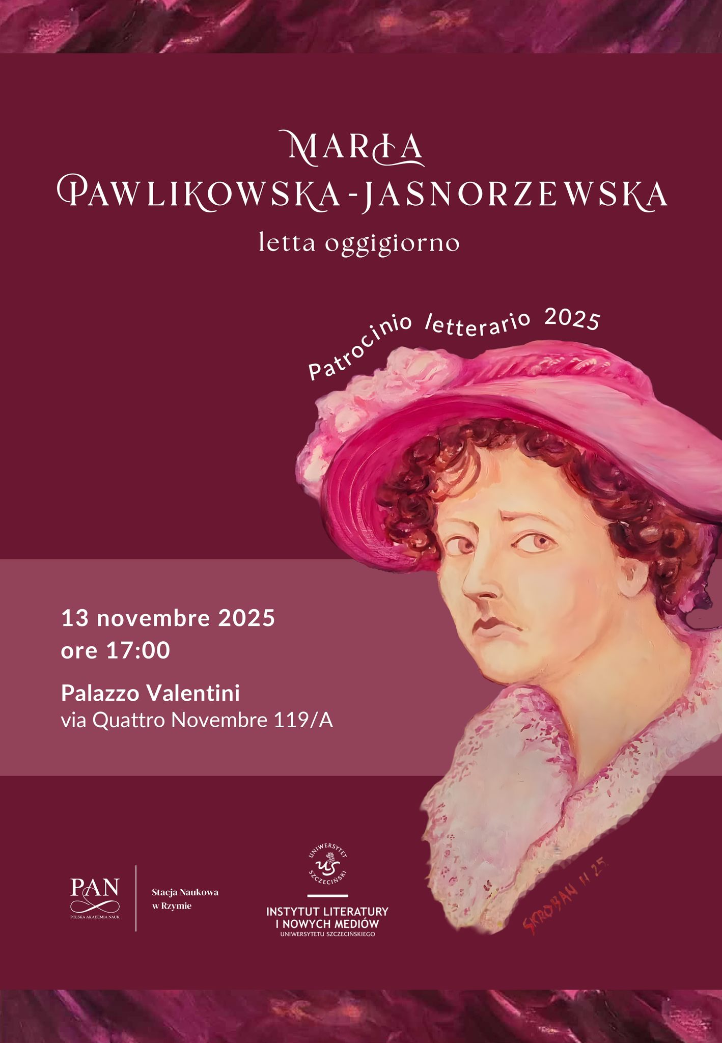 Instytut Literatury i Nowych Mediów organizatorem wydarzenia w Rzymie