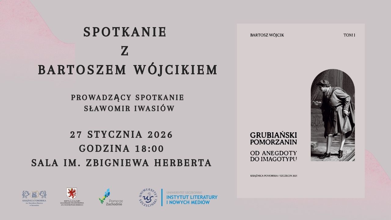 Spotkanie autorskie z prof. Bartoszem Wójcikiem