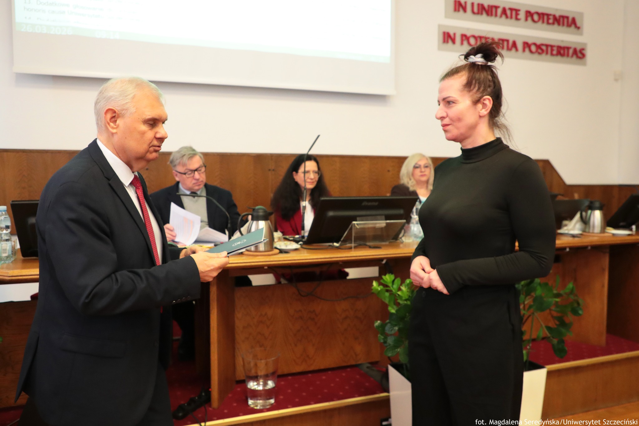 Dr hab. Anna Kapuścińska-Jawara z naszego Instytutu dołączyła do grona profesorów Uniwersytetu Szczecińskiego