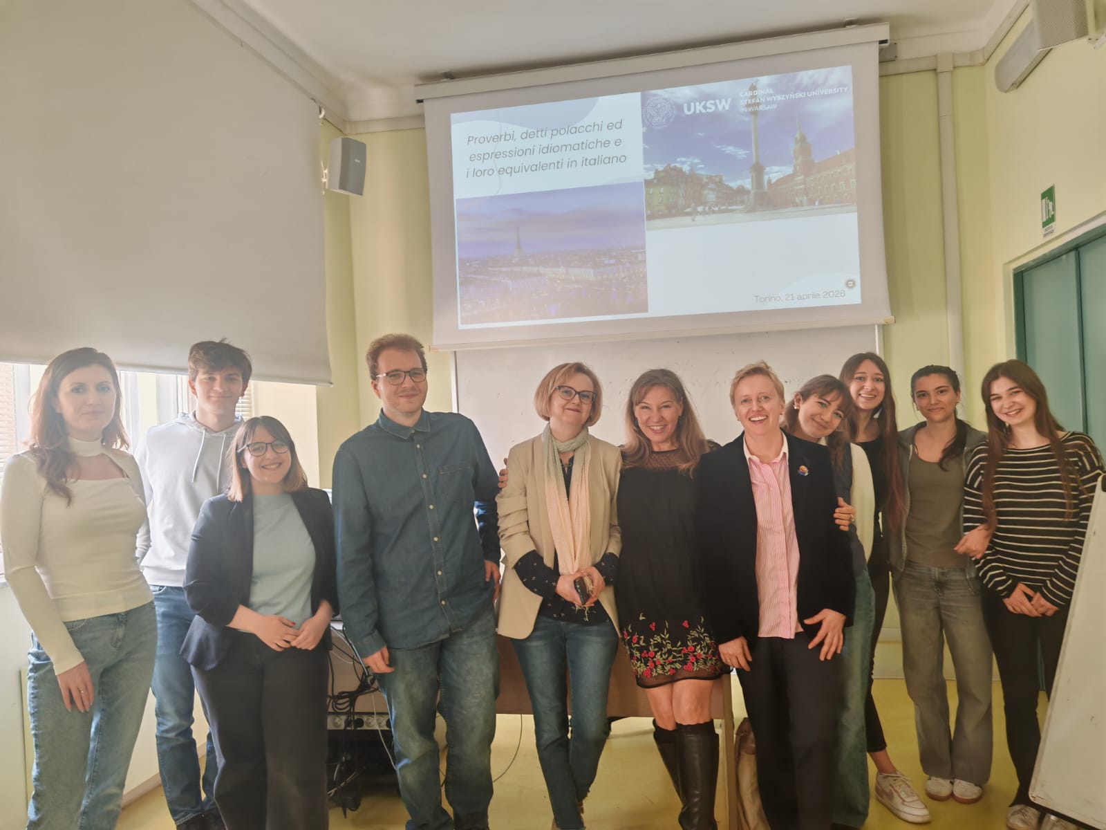 Prof. Tatiana Czerska z naszego Instytutu na stażu naukowym na Uniwersytecie w Turynie