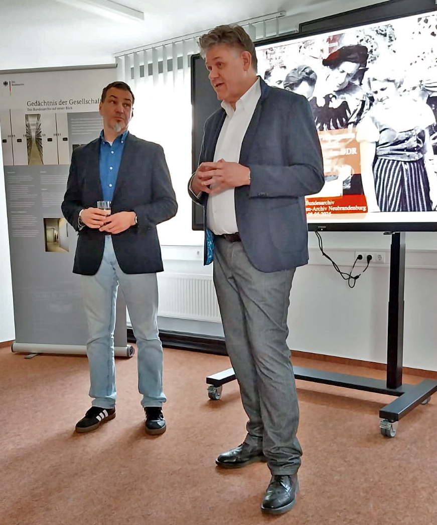 Prof. Bartosz Wójcik z wykładem w Archiwum Państwowym w Neubrandenburgu