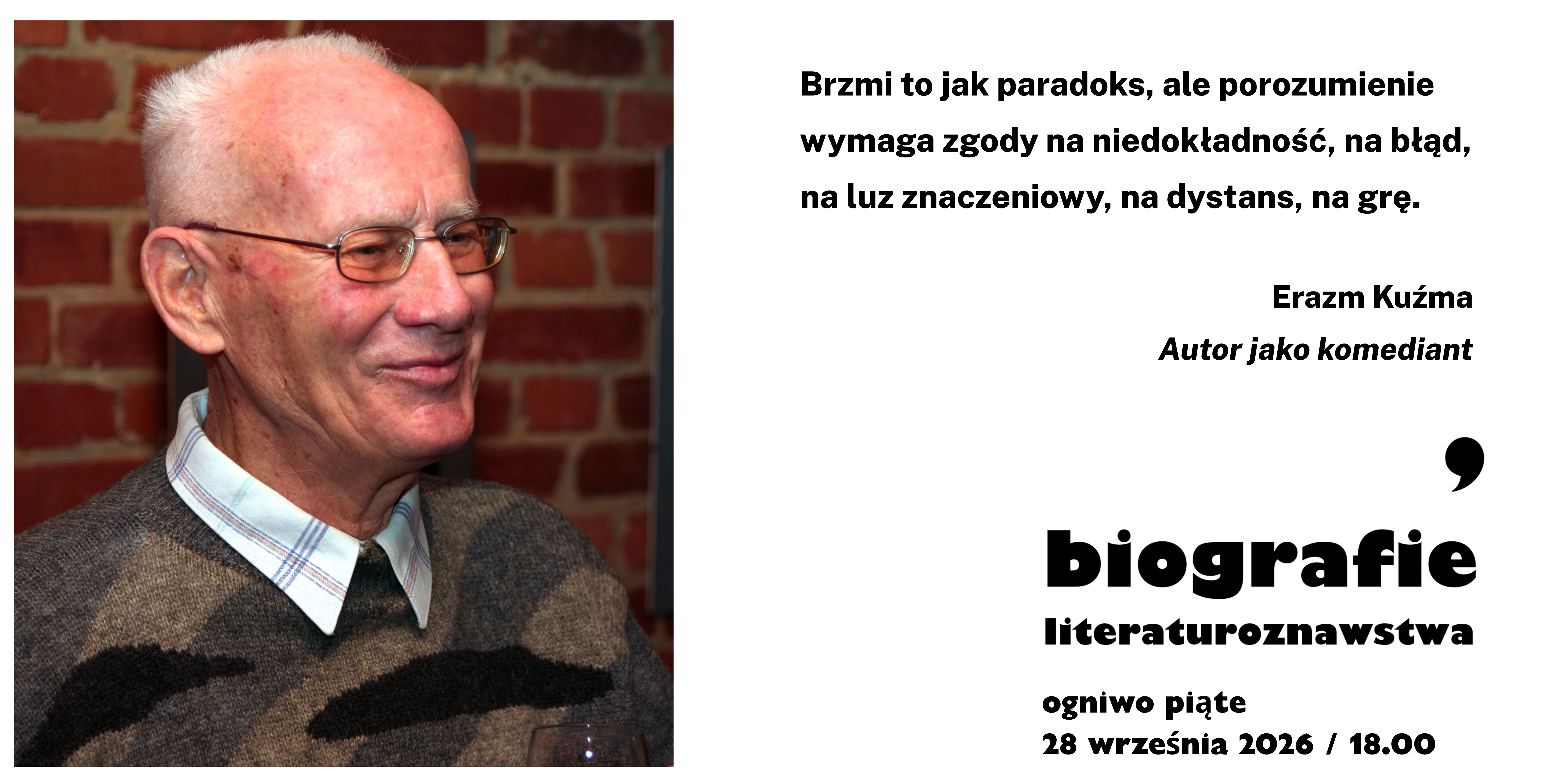 Spotkanie poświęcone prof. Erazmowi Kuźmie w PAN