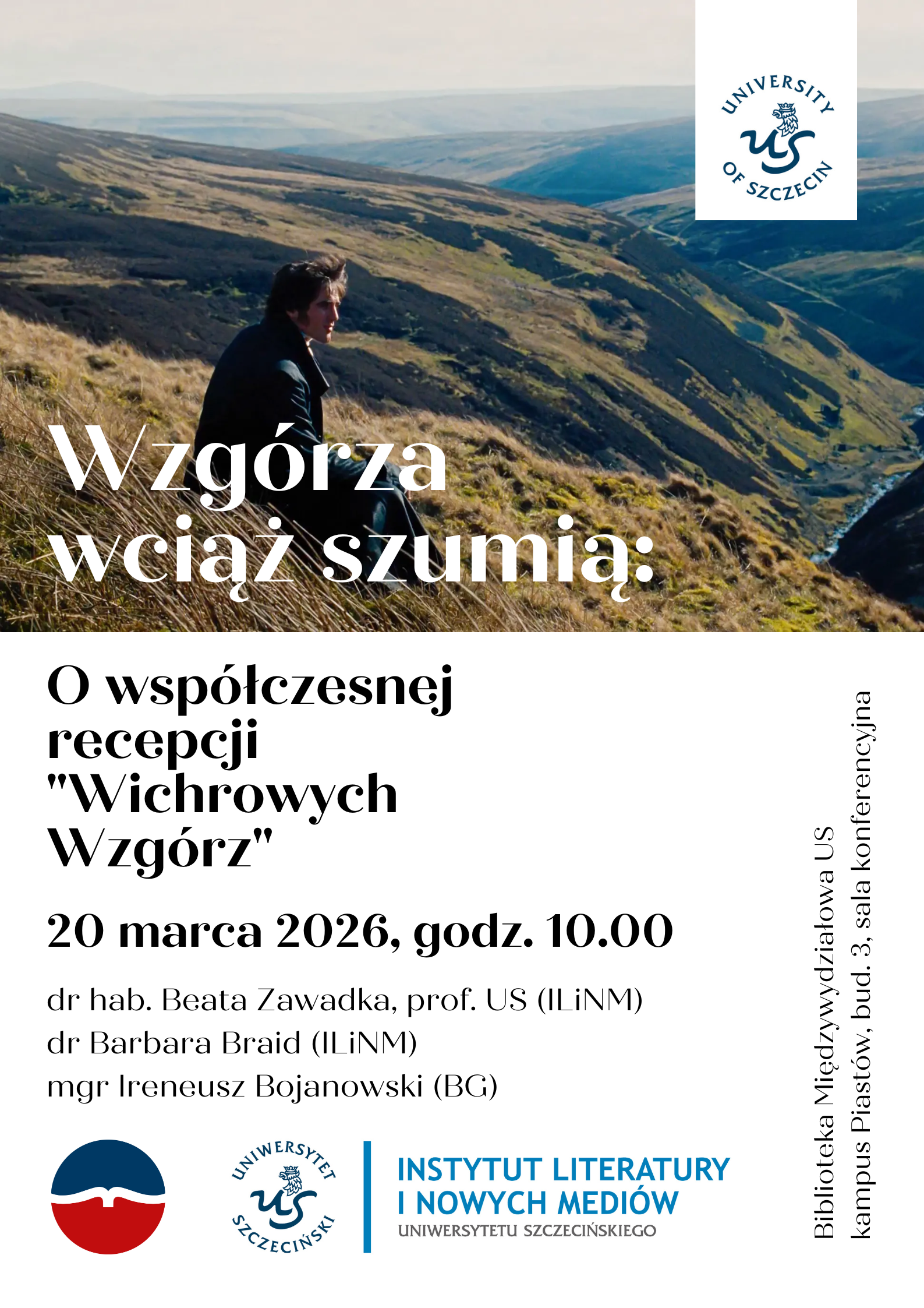 Zapraszamy na spotkanie wokół „Wichrowych Wzgórz”, adaptacji powieści i jej recepcji