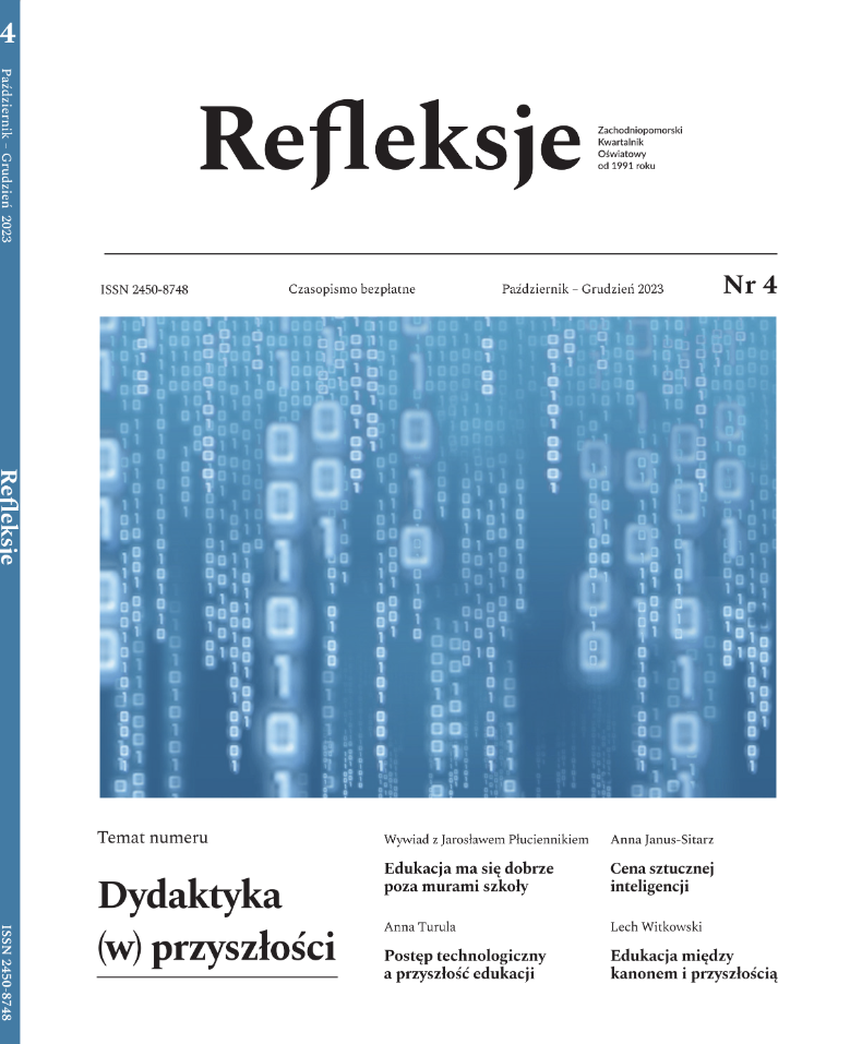Tekst dr Mirosławy Rudyk w „Refleksjach”