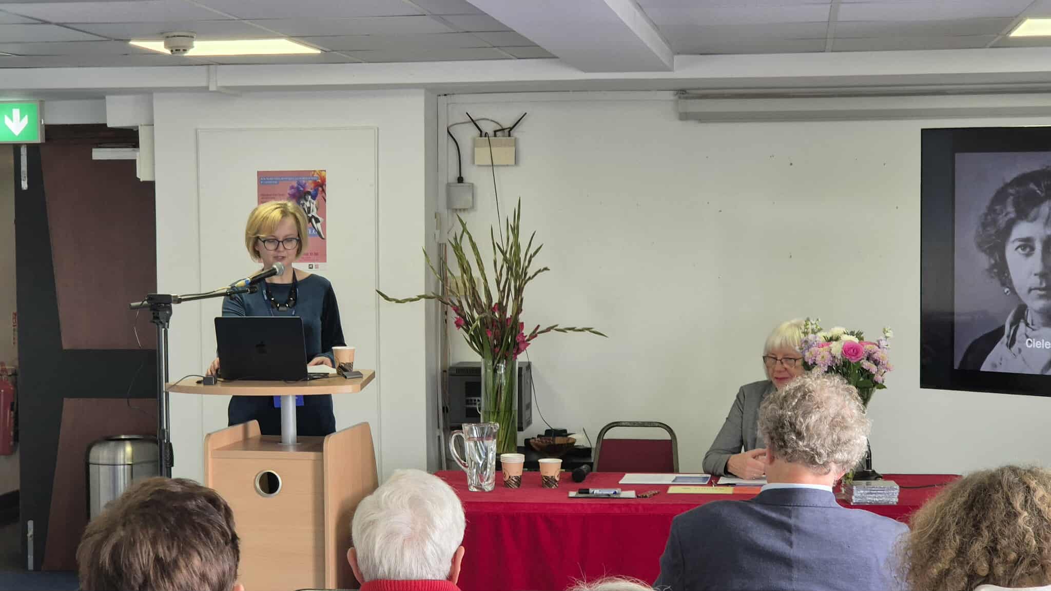Prof. Tatiana Czerska z naszego Instytutu na konferencji naukowej o Marii Pawlikowskiej-Jasnorzewskiej