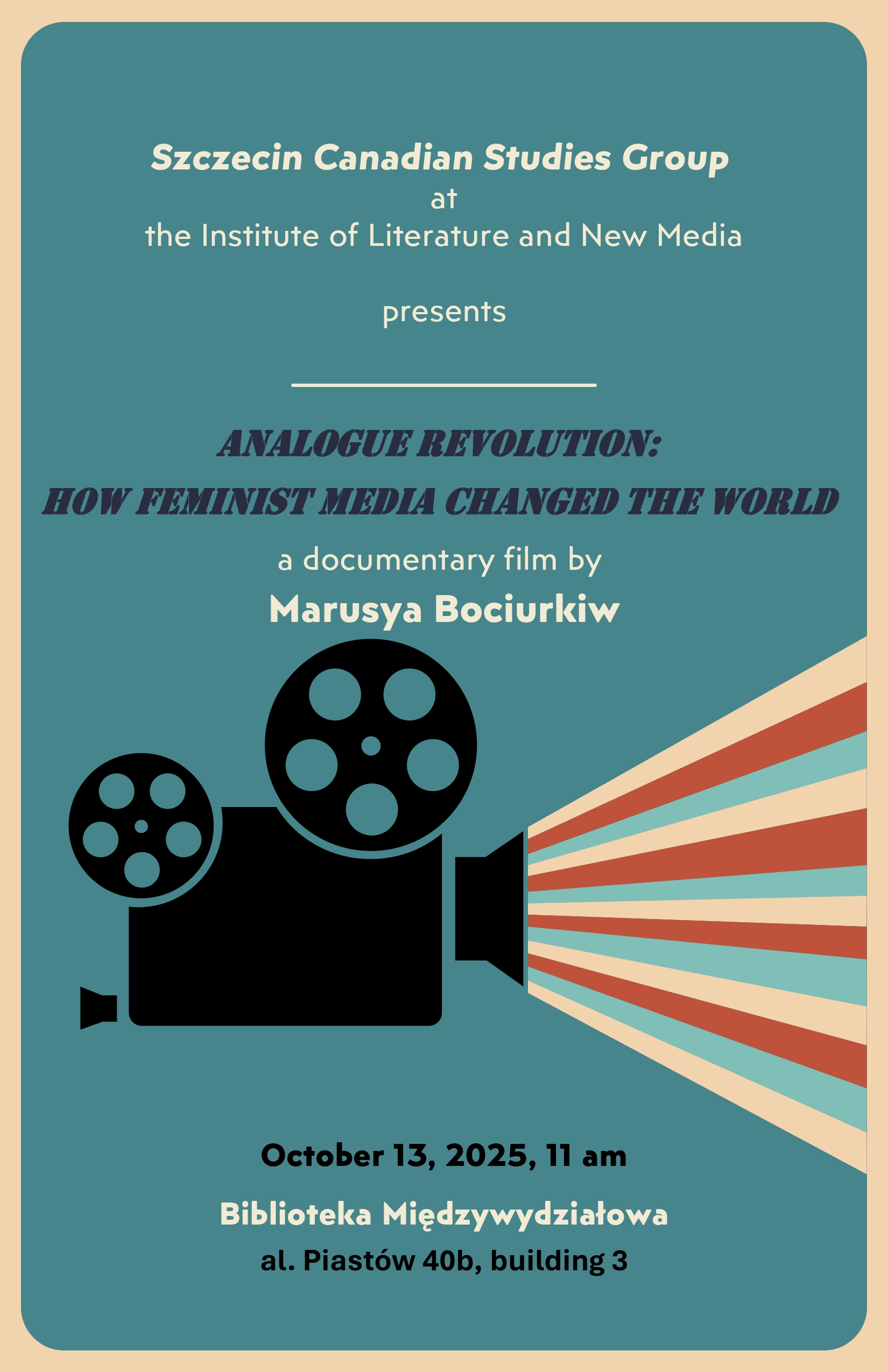Pokaz najnowszego filmu dokumentalnego Analogue Revolution