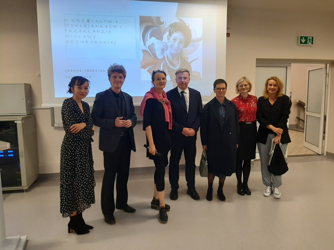 Prof. Joanna Trzeciak Huss z Kent State University w Instytucie Literatury i Nowych Mediów