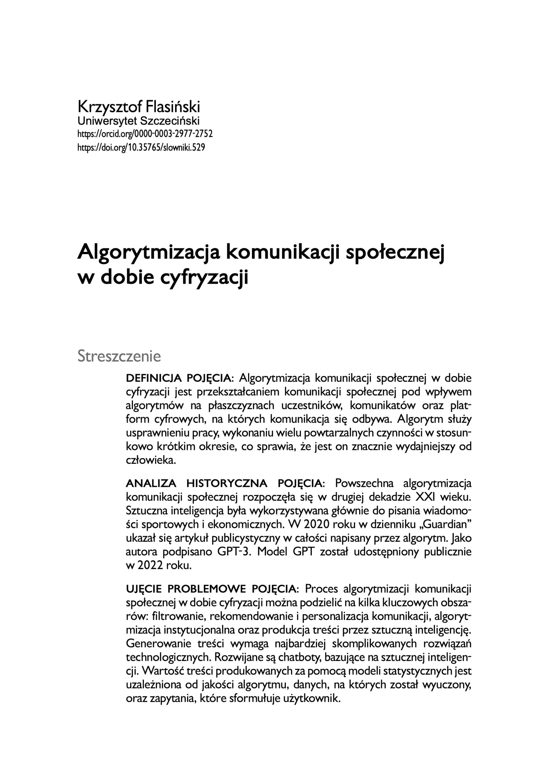 Dr Krzysztof Flasiński współautorem słownika „Komunikacja Społeczna”