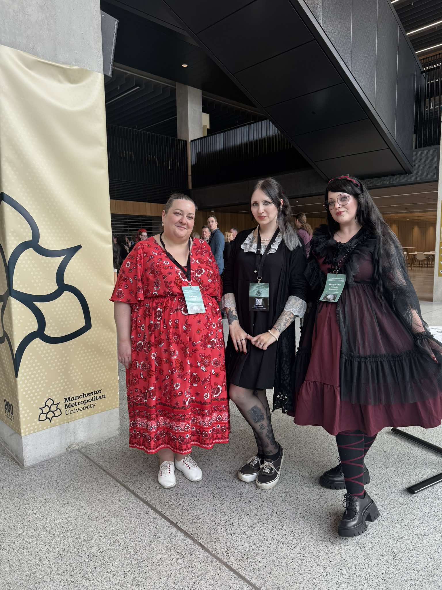 Przedstawicielki naszego Instytutu w Manchester Centre for Gothic Studies przy Manchester Metropolitan University