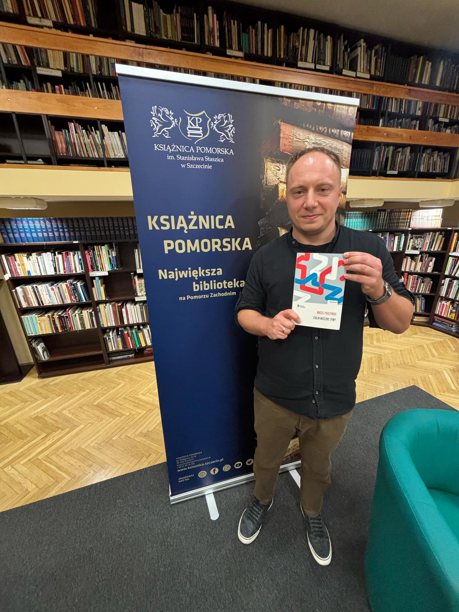 Spotkanie autorskie dr. Macieja Pieczyńskiego, rusycysty z Instytutu Literatury i Nowych Mediów
